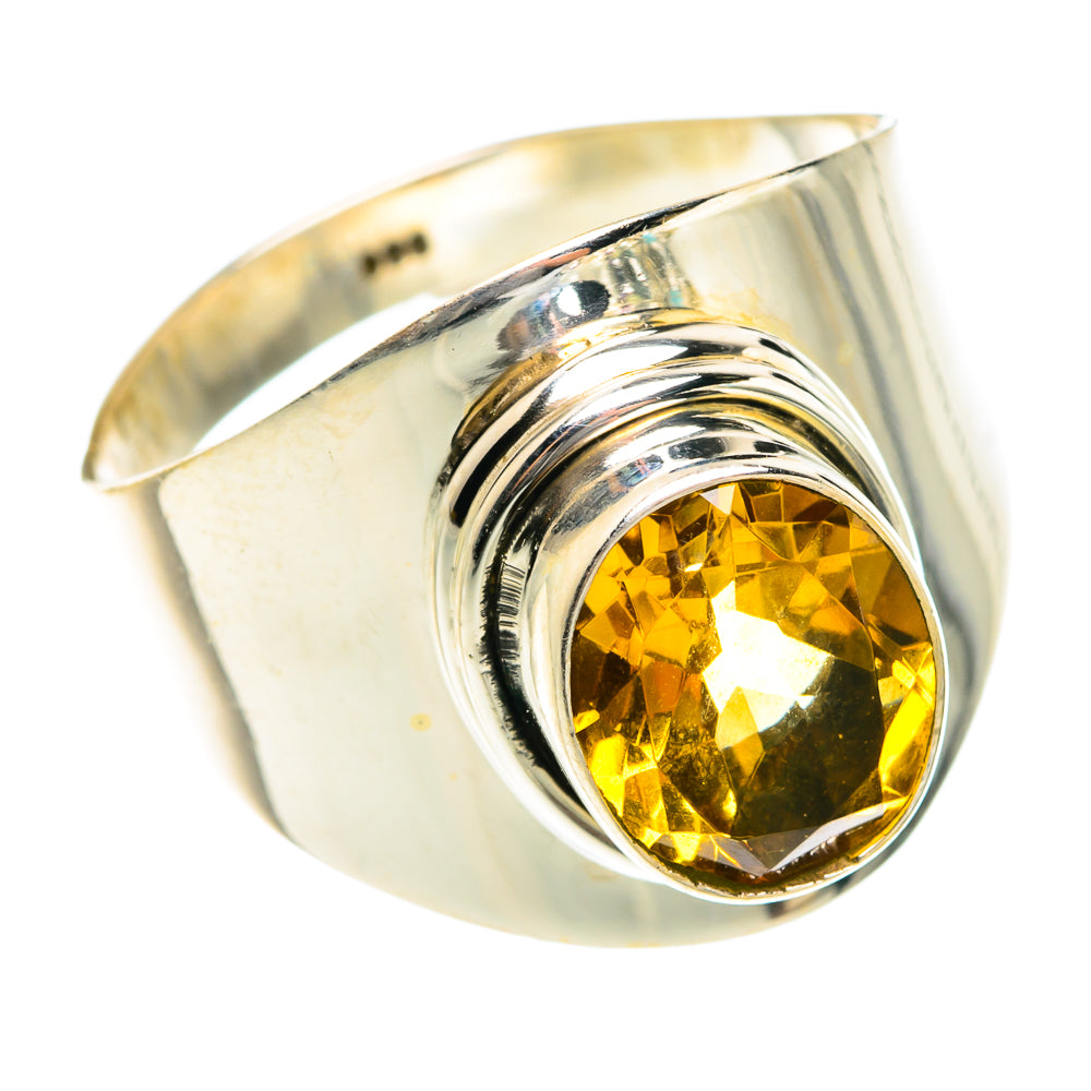 Citrine Rings handcrafted by Anasilvercos - RING76304