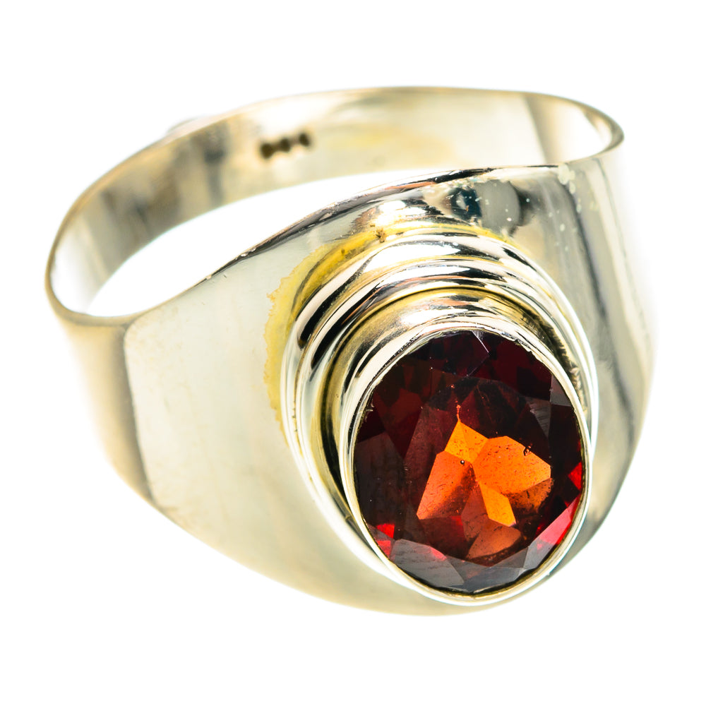 Garnet Rings handcrafted by Anasilvercos - RING76310