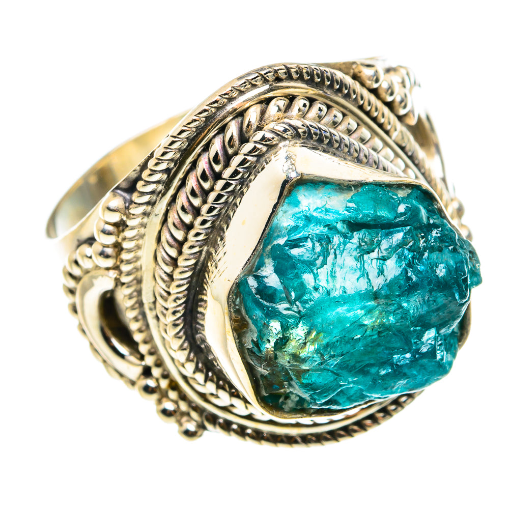 Apatite Rings handcrafted by Anasilvercos - RING76330
