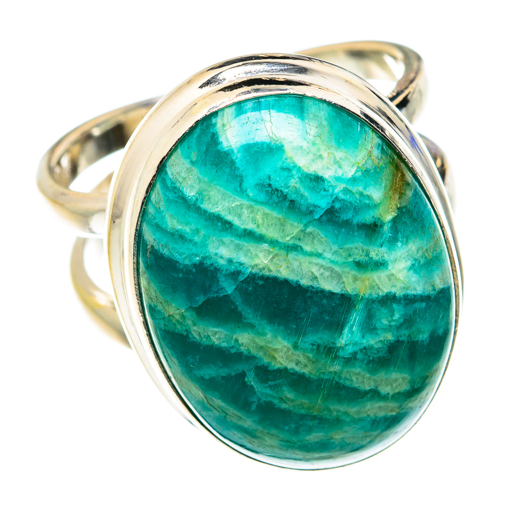 Amazonite Rings handcrafted by Anasilvercos - RING76332