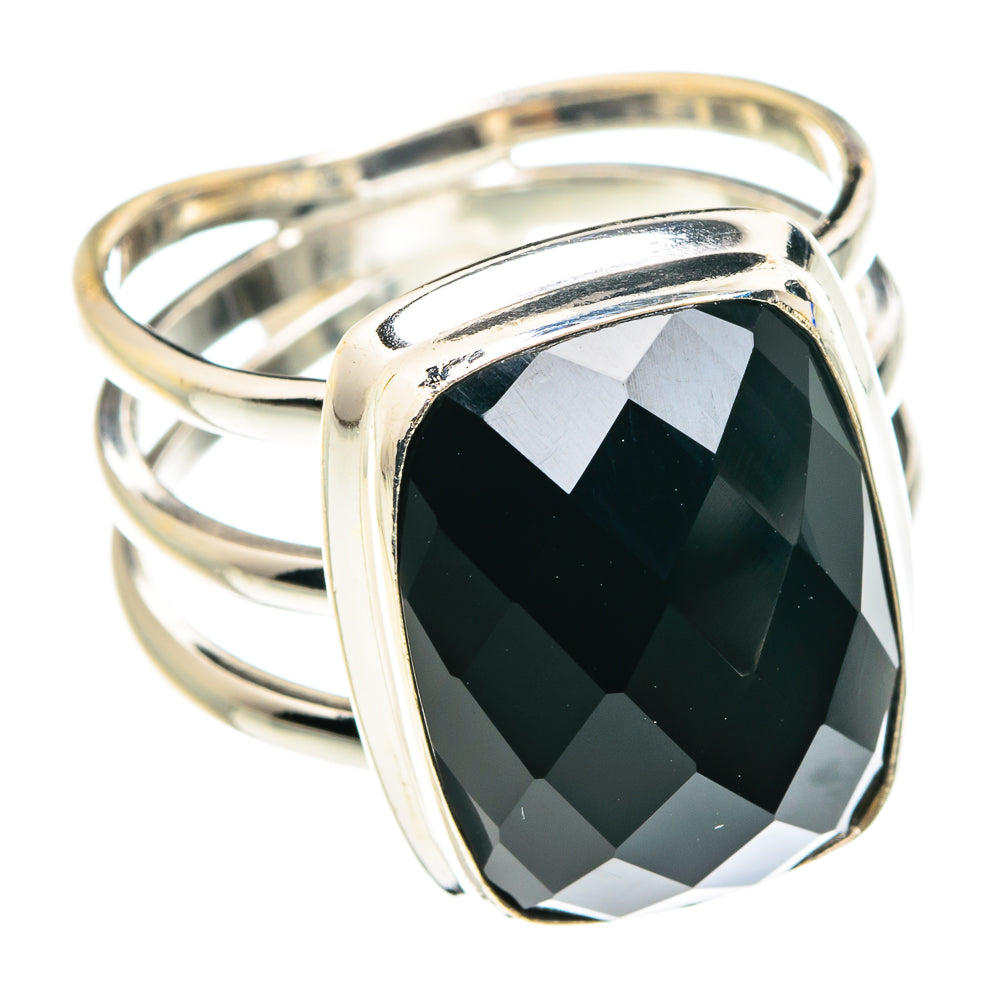 Black Onyx Rings handcrafted by Anasilvercos - RING76349