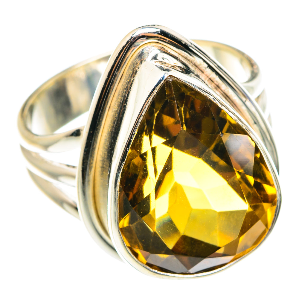 Mandarin Citrine Rings handcrafted by Anasilvercos - RING76371