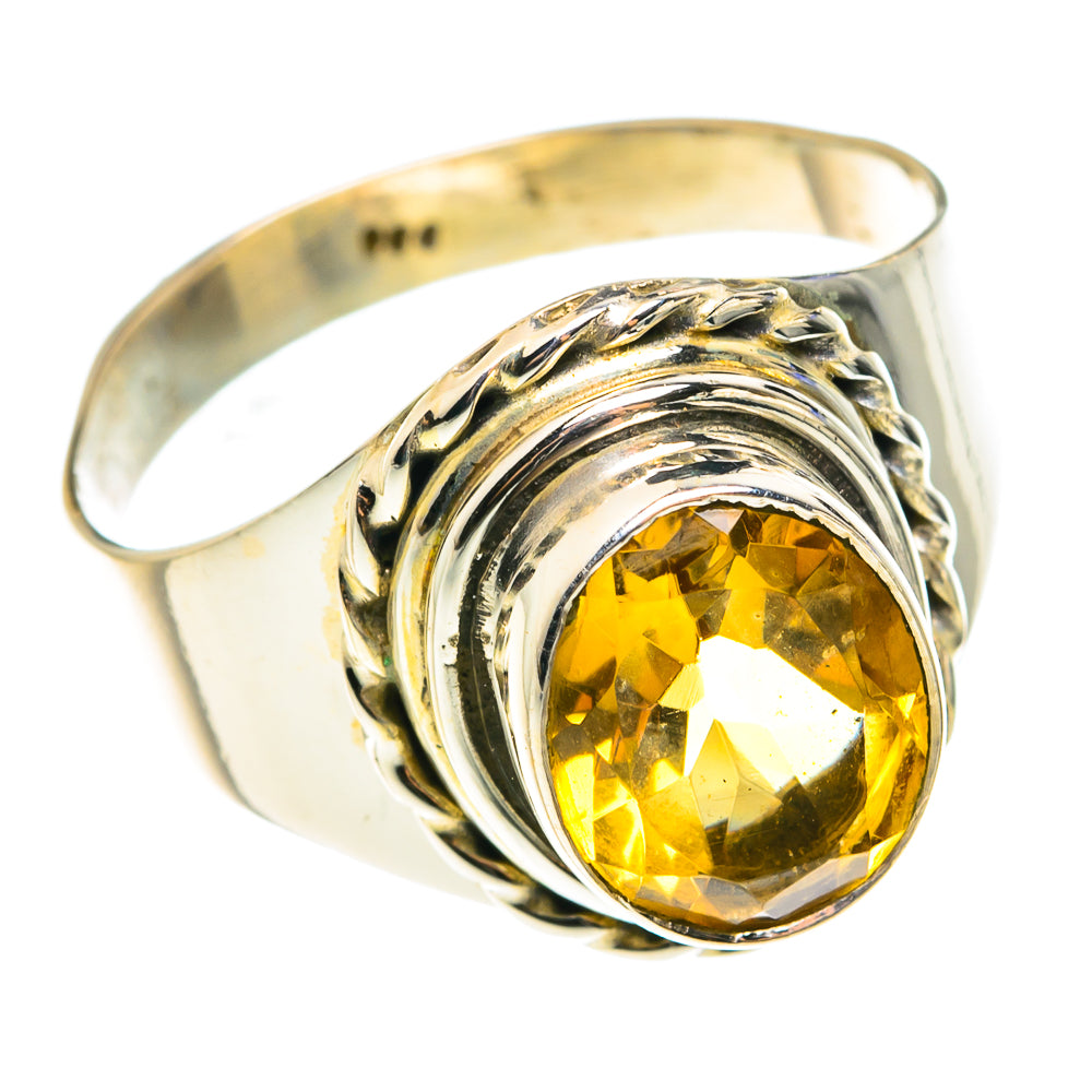Citrine Rings handcrafted by Anasilvercos - RING76372