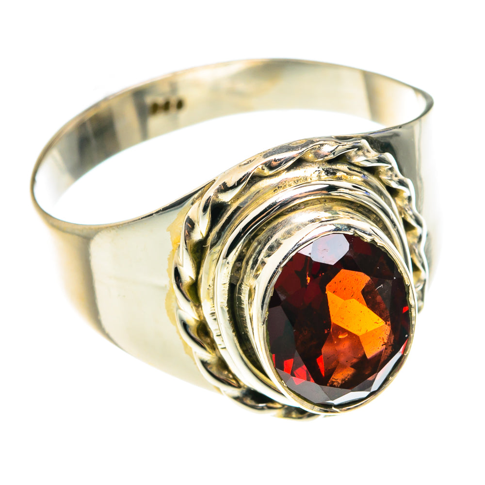 Garnet Rings handcrafted by Anasilvercos - RING76377