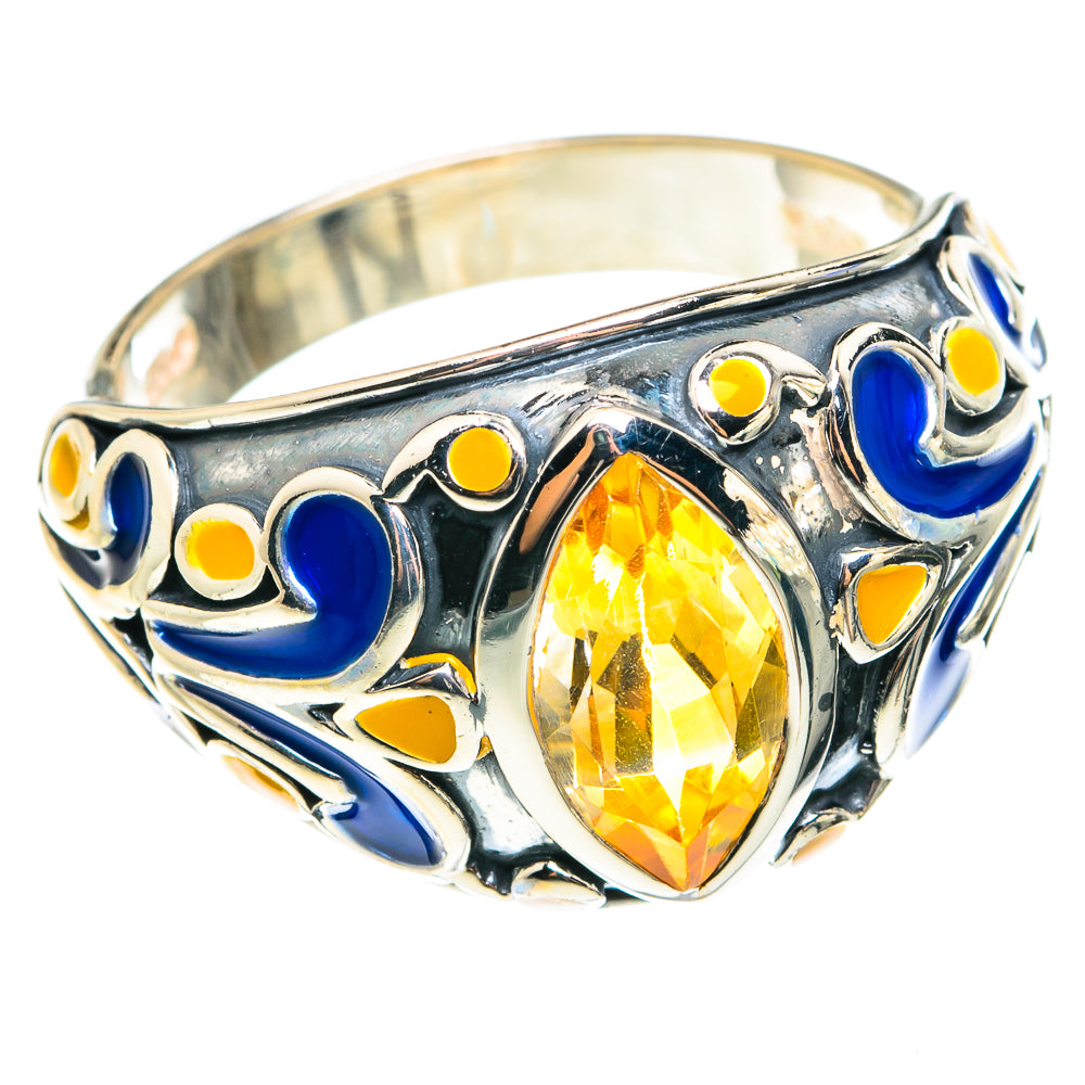 Citrine Rings handcrafted by Anasilvercos - RING76386