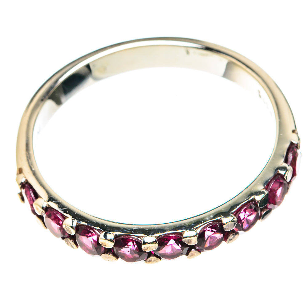 Garnet Rings handcrafted by Anasilvercos - RING76407