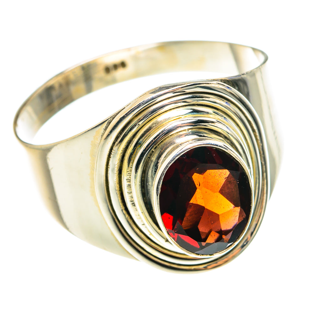 Garnet Rings handcrafted by Anasilvercos - RING76408