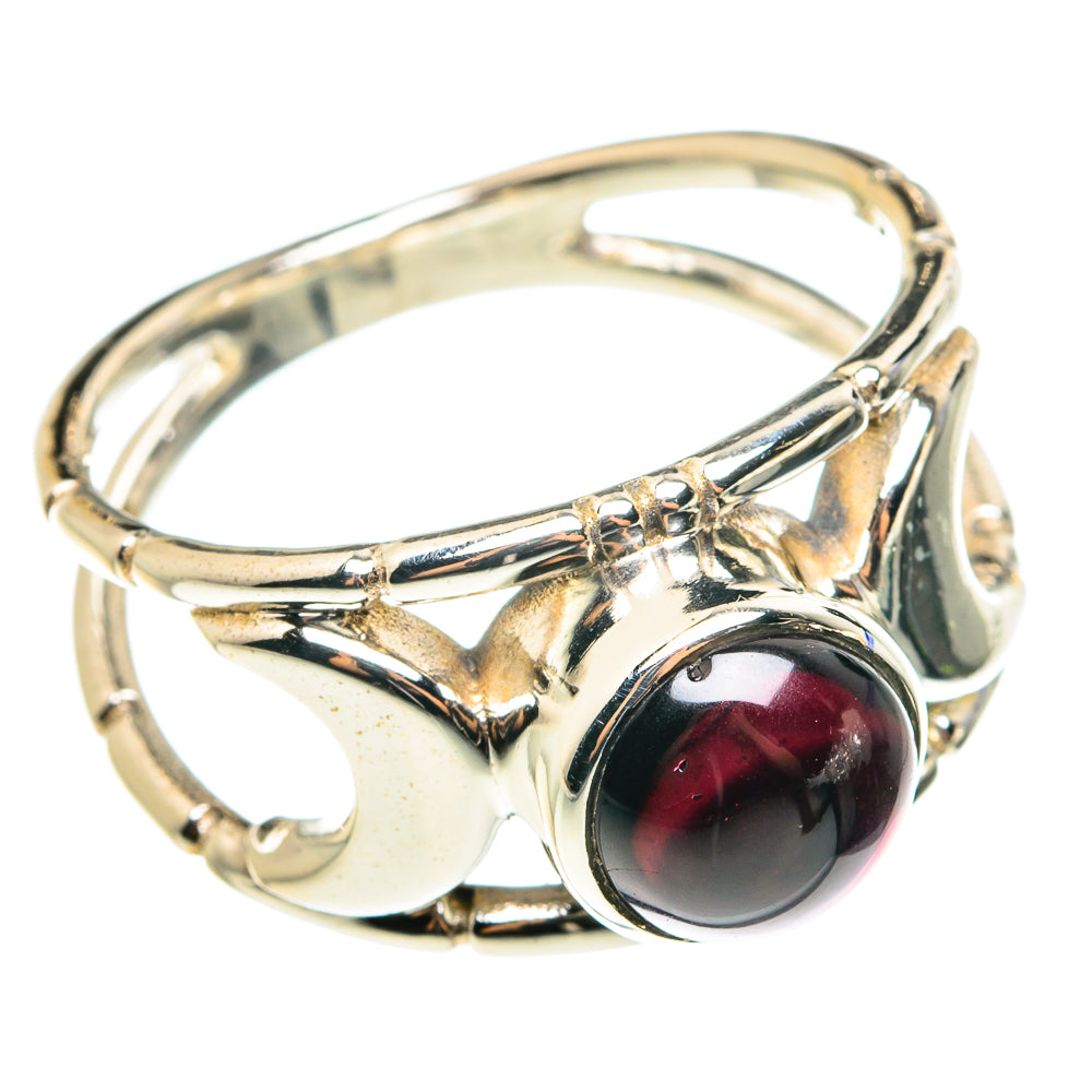 Garnet Rings handcrafted by Anasilvercos - RING76409