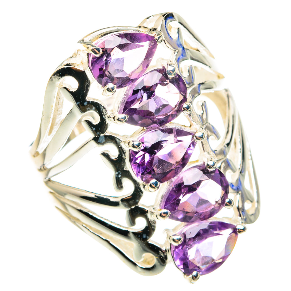 Amethyst Rings handcrafted by Anasilvercos - RING76410