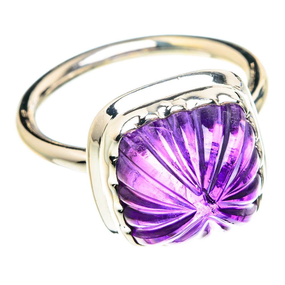 Amethyst Rings handcrafted by Anasilvercos - RING76411