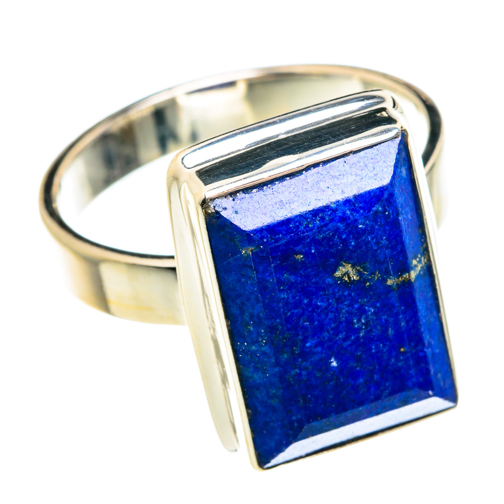 Lapis Lazuli Rings handcrafted by Anasilvercos - RING76421