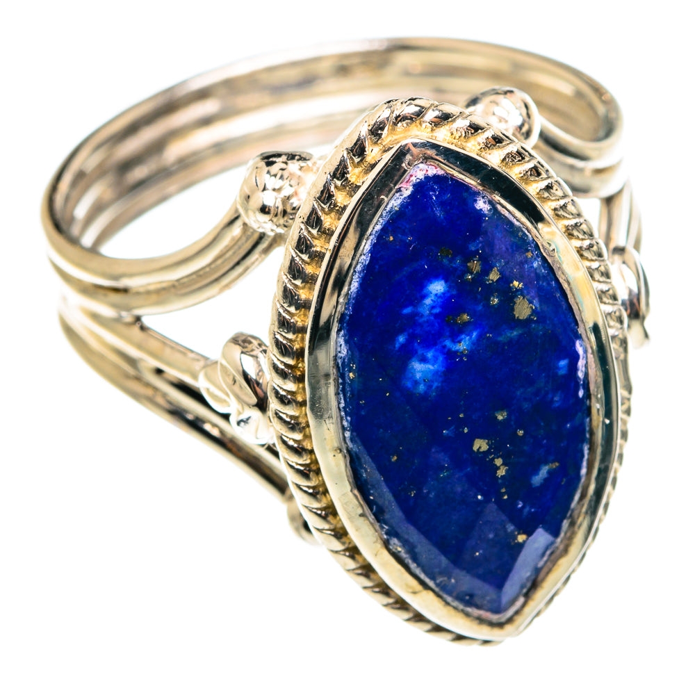 Lapis Lazuli Rings handcrafted by Anasilvercos - RING76426