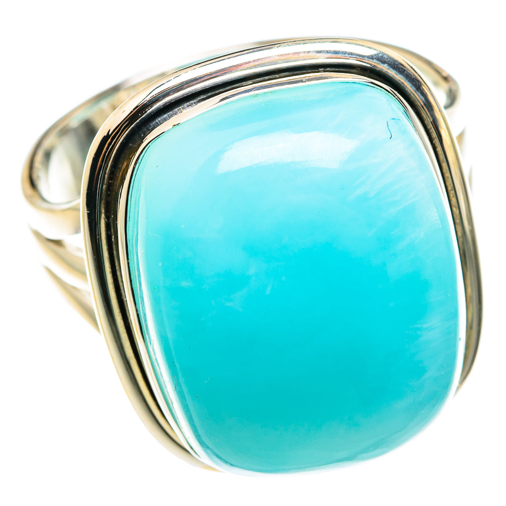 Larimar Rings handcrafted by Anasilvercos - RING76427