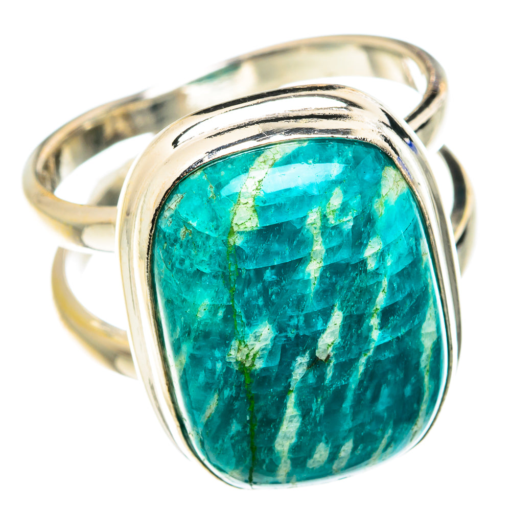Amazonite Rings handcrafted by Anasilvercos - RING76430