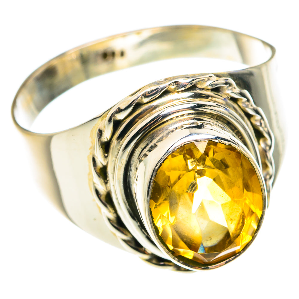 Citrine Rings handcrafted by Anasilvercos - RING76432
