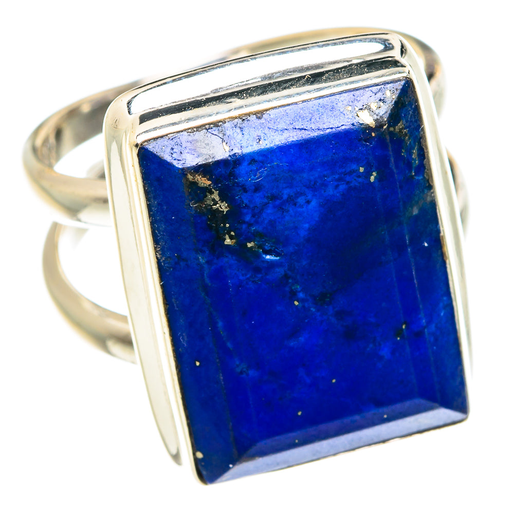 Lapis Lazuli Rings handcrafted by Anasilvercos - RING76454
