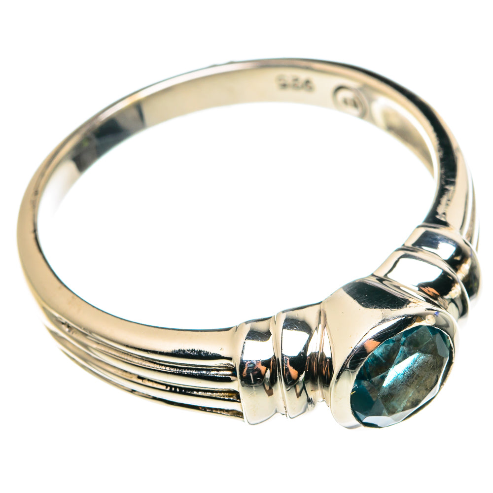 Blue Topaz Rings handcrafted by Anasilvercos - RING76455