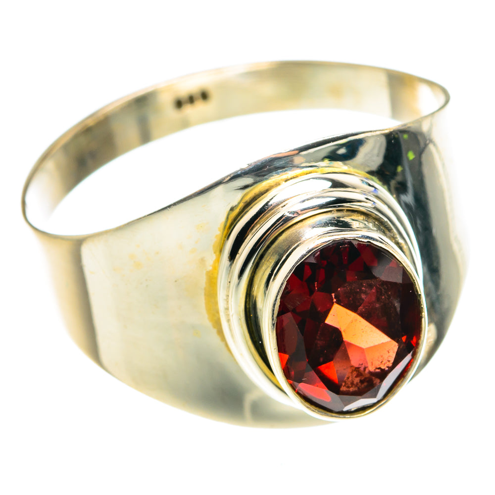 Garnet Rings handcrafted by Anasilvercos - RING76468