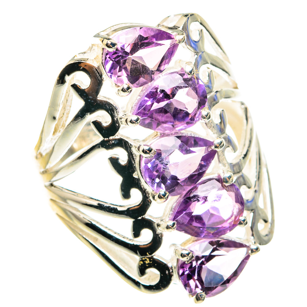 Amethyst Rings handcrafted by Anasilvercos - RING76470