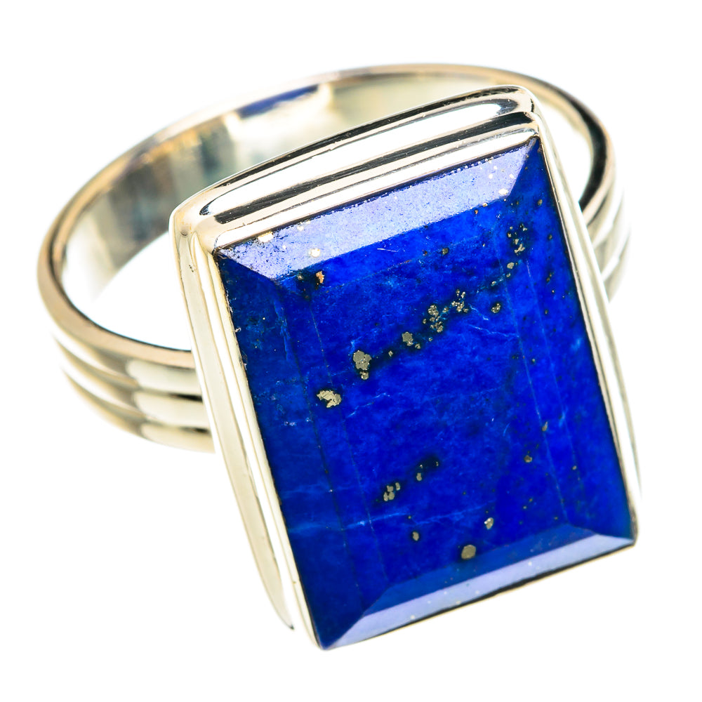 Lapis Lazuli Rings handcrafted by Anasilvercos - RING76482