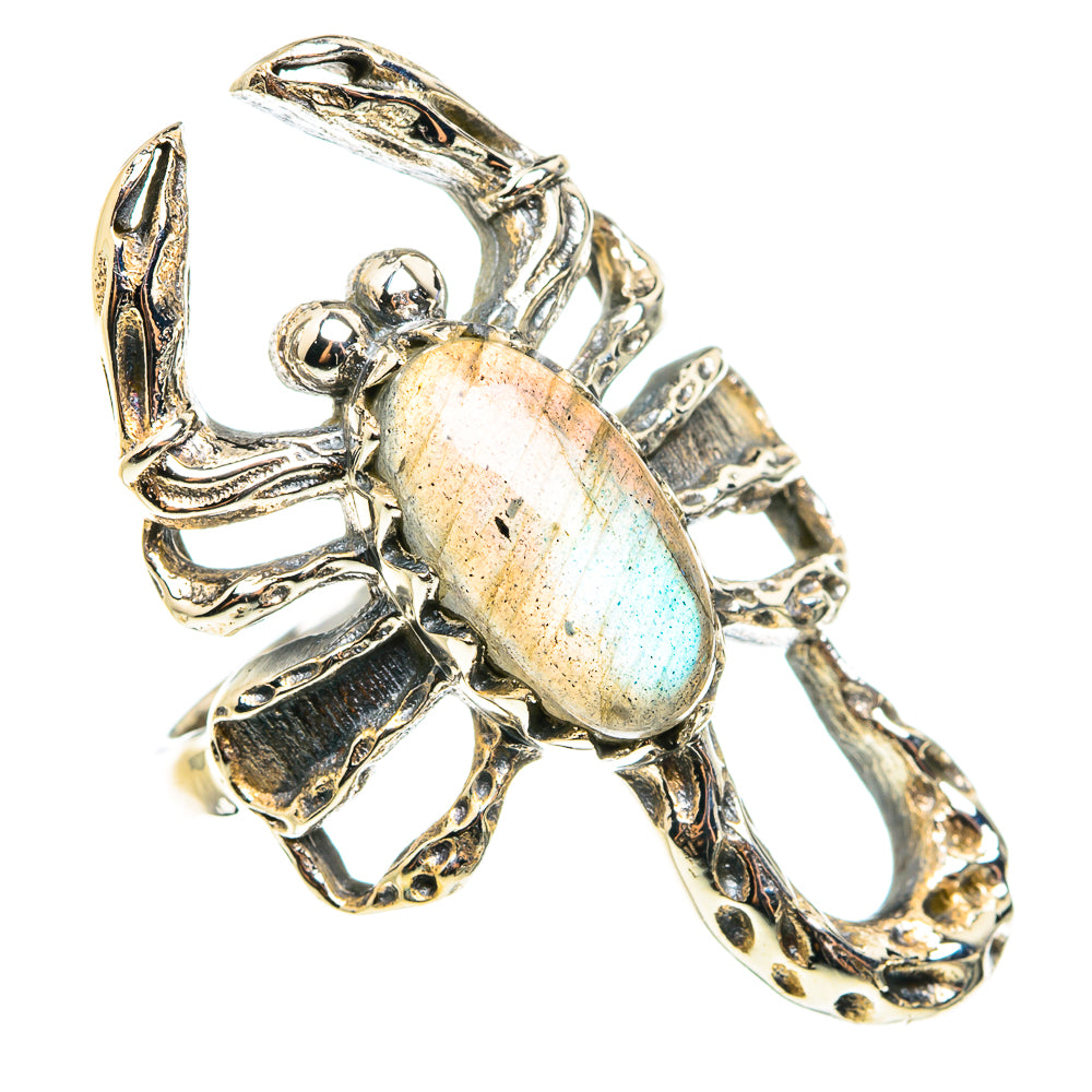 Labradorite Rings handcrafted by Anasilvercos - RING76484