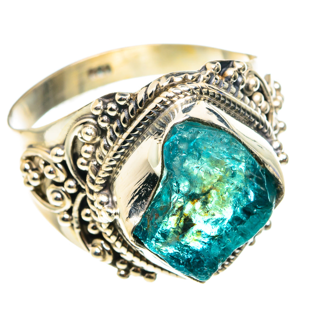 Apatite Rings handcrafted by Anasilvercos - RING76486