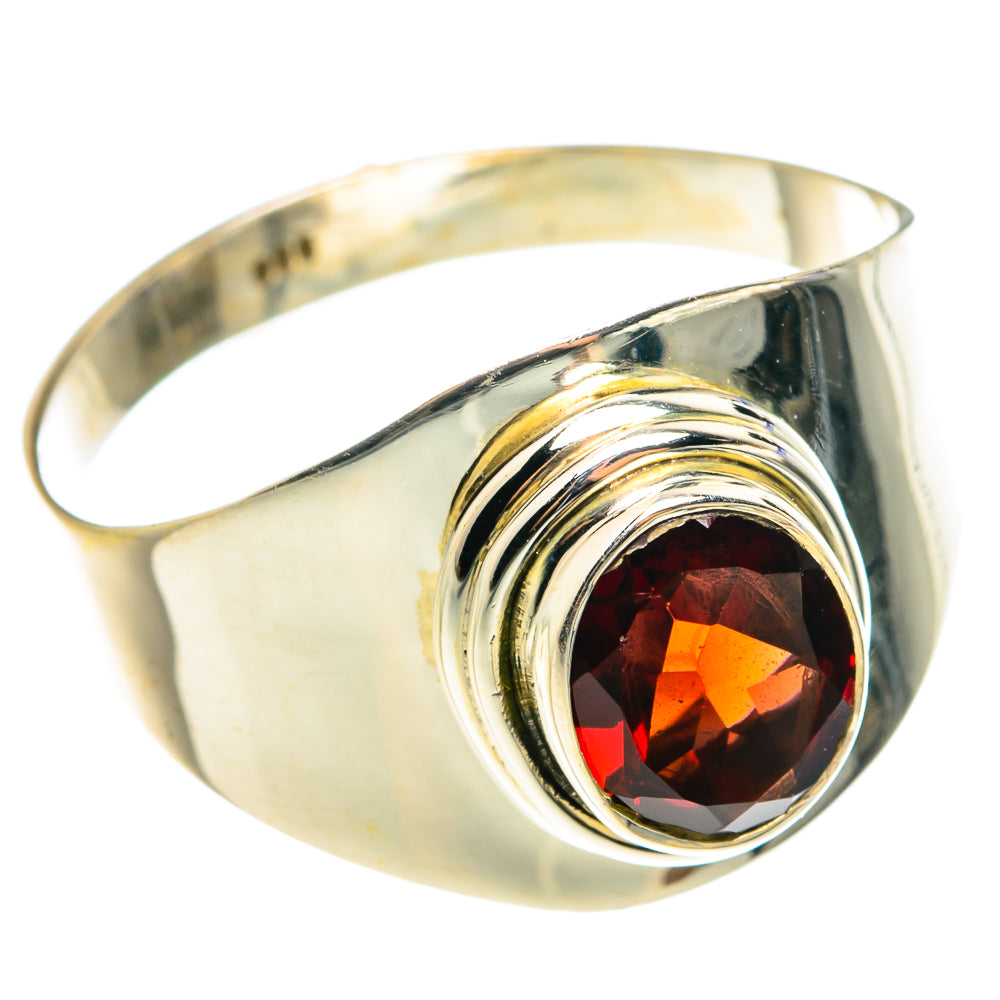 Garnet Rings handcrafted by Anasilvercos - RING76497