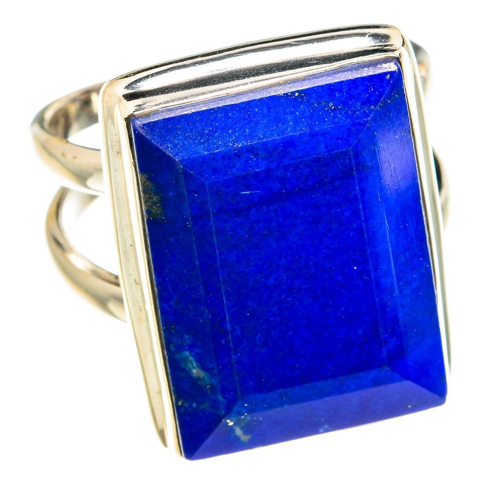 Lapis Lazuli Rings handcrafted by Anasilvercos - RING76512