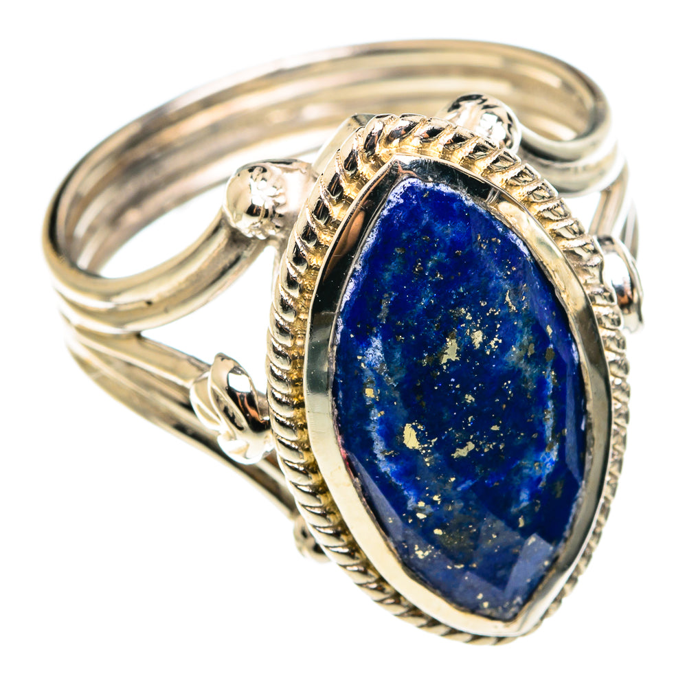 Lapis Lazuli Rings handcrafted by Anasilvercos - RING76514