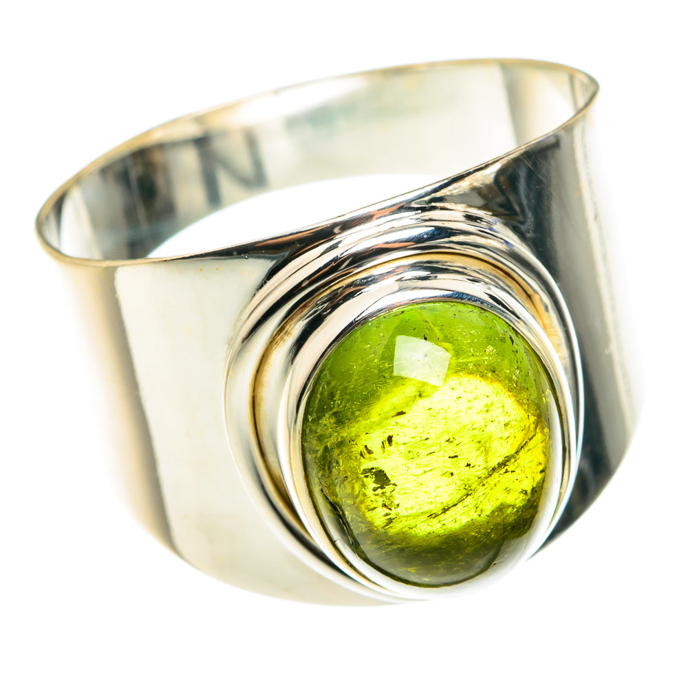 Peridot Rings handcrafted by Anasilvercos - RING76516