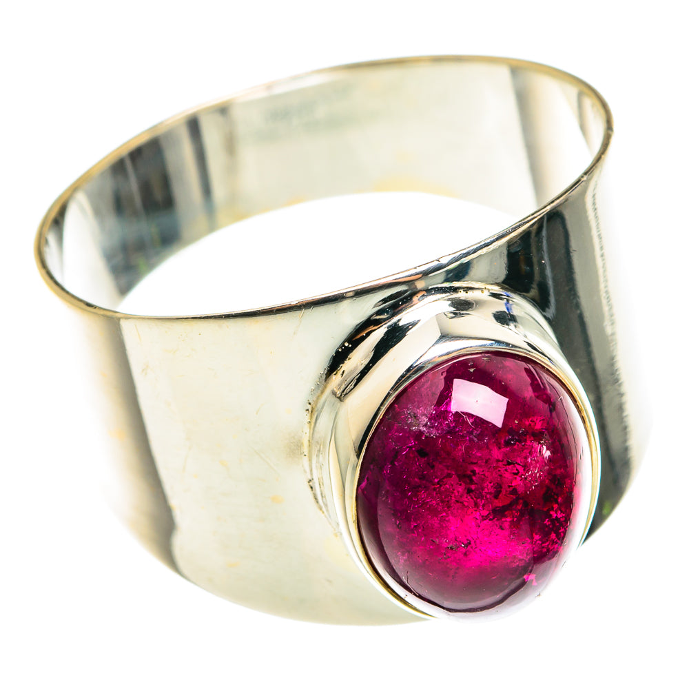 Pink Tourmaline Rings handcrafted by Anasilvercos - RING76528