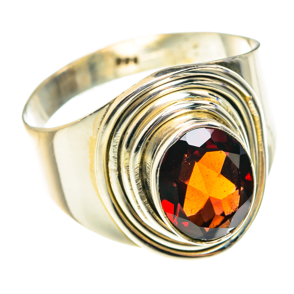 Garnet Rings handcrafted by Anasilvercos - RING76531