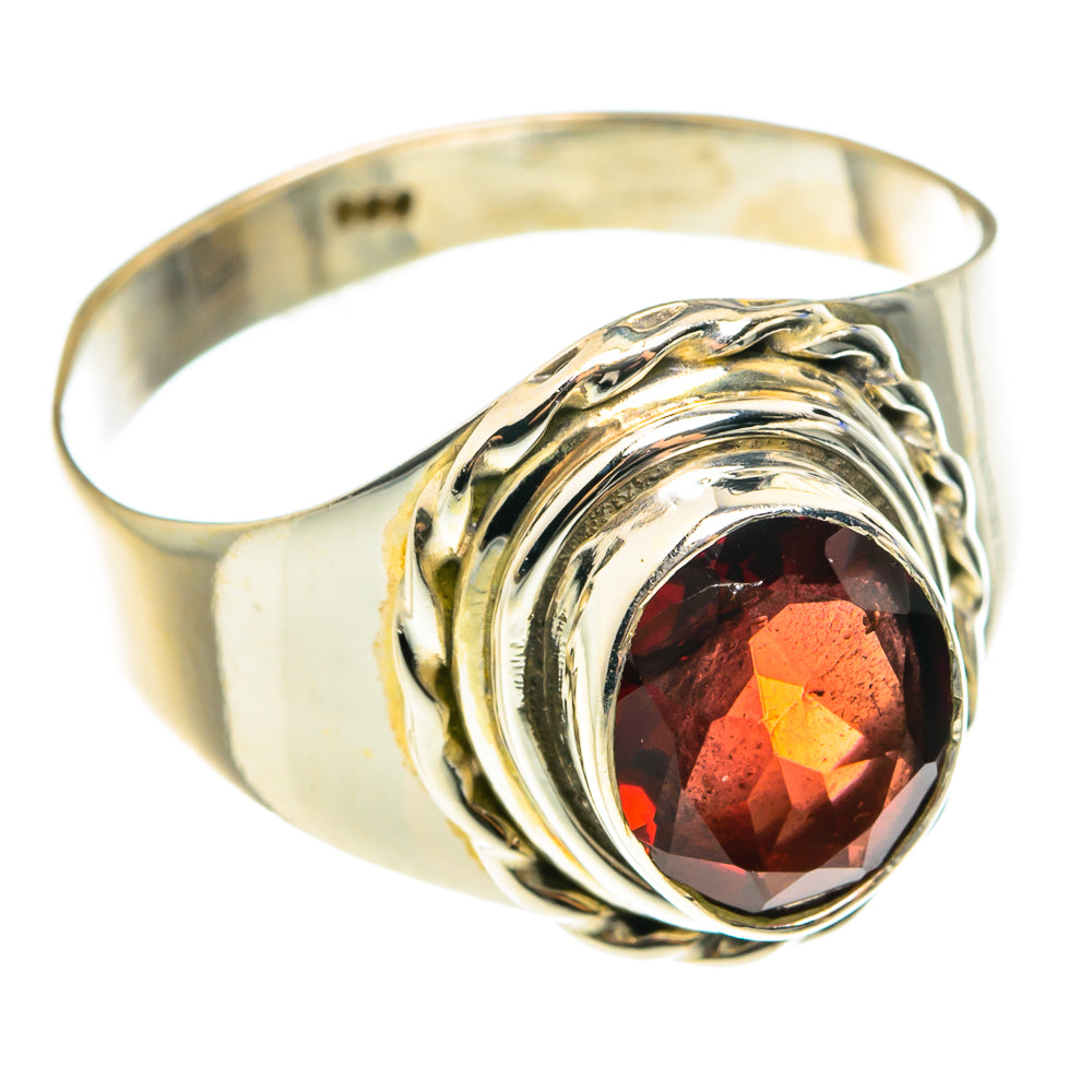 Garnet Rings handcrafted by Anasilvercos - RING76532