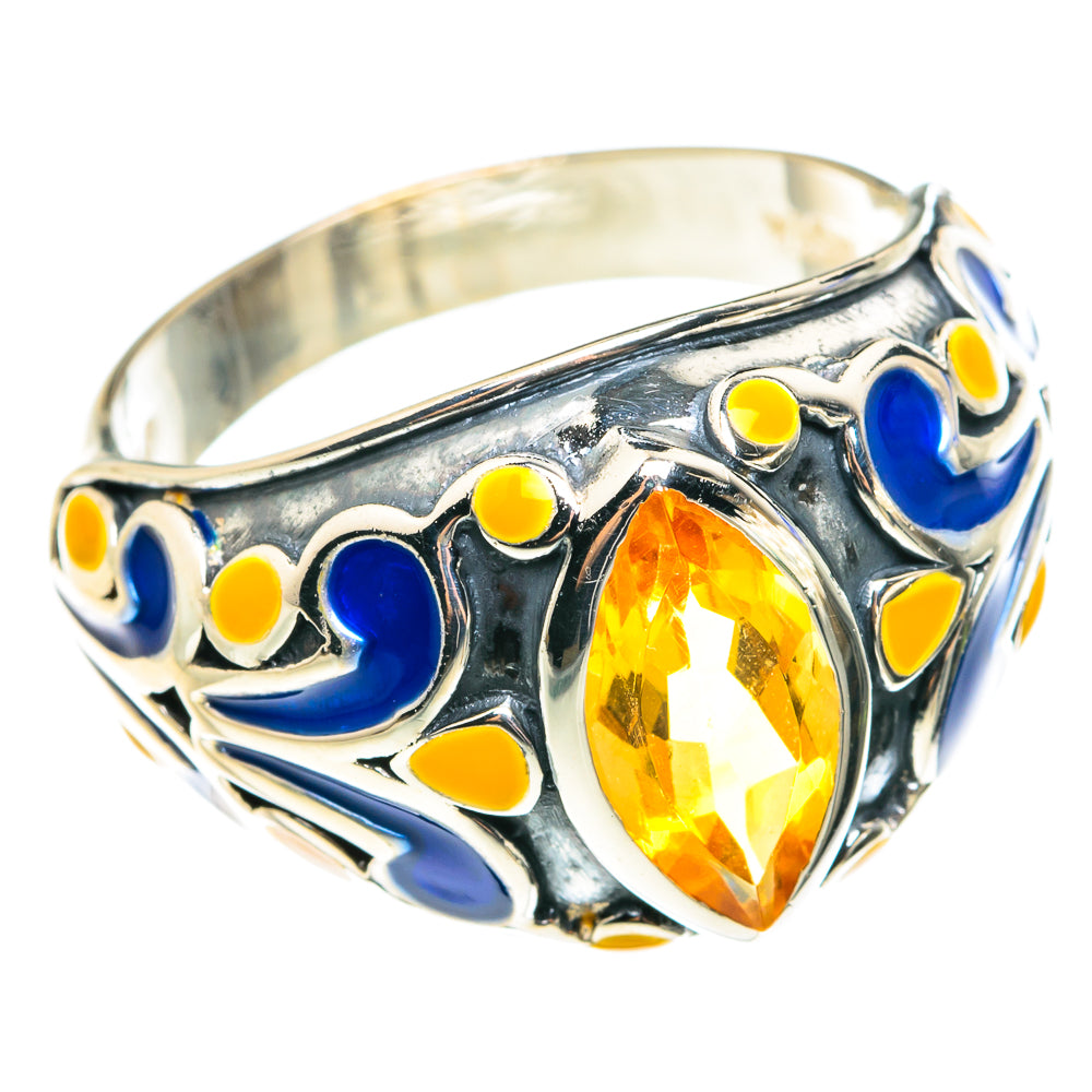 Citrine Rings handcrafted by Anasilvercos - RING76547