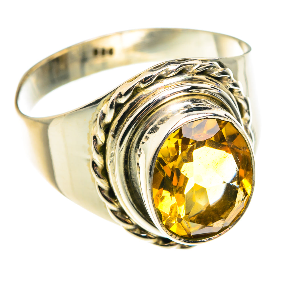 Citrine Rings handcrafted by Anasilvercos - RING76563