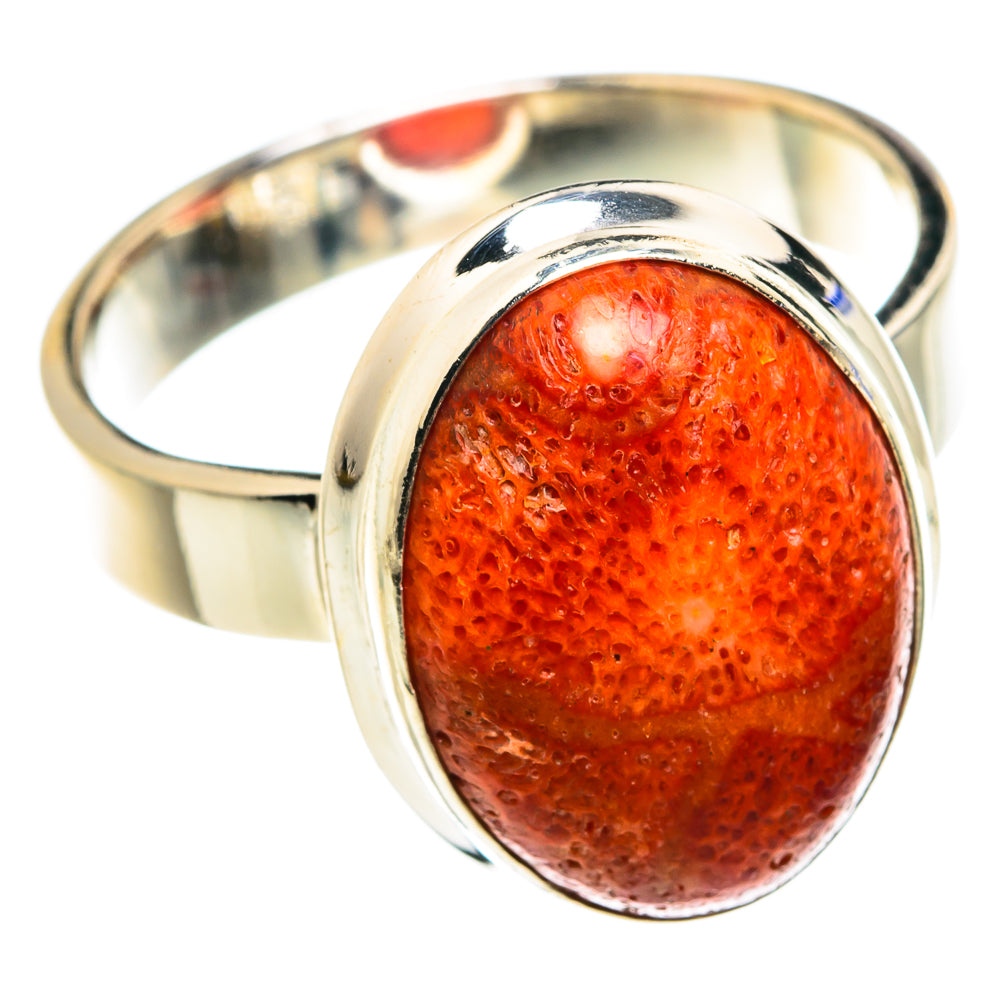Sponge Coral Rings handcrafted by Anasilvercos - RING76564 - Photo 2