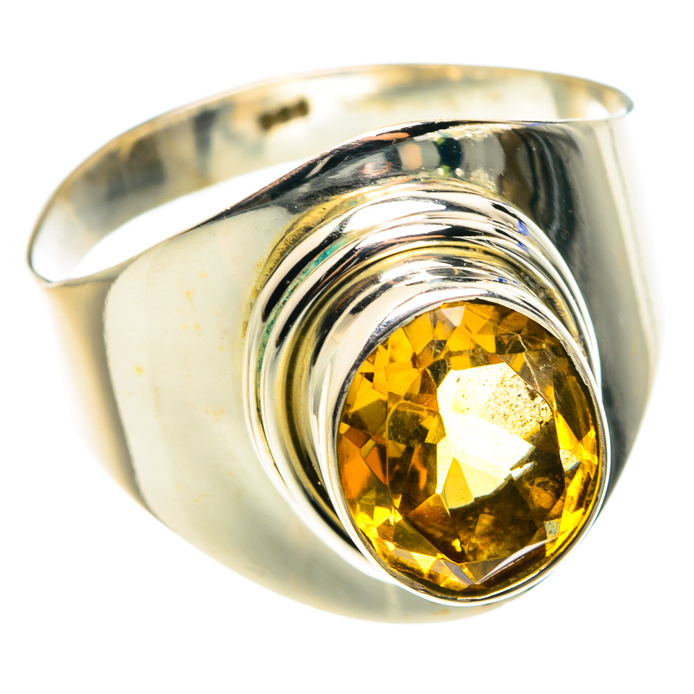 Citrine Rings handcrafted by Anasilvercos - RING76565