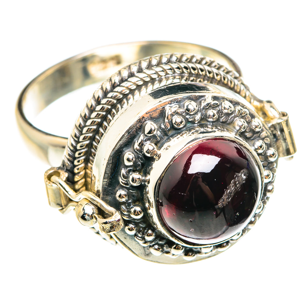 Garnet Rings handcrafted by Anasilvercos - RING76572