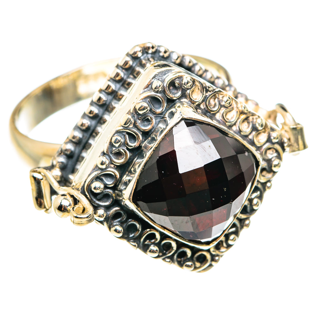 Garnet Rings handcrafted by Anasilvercos - RING76573