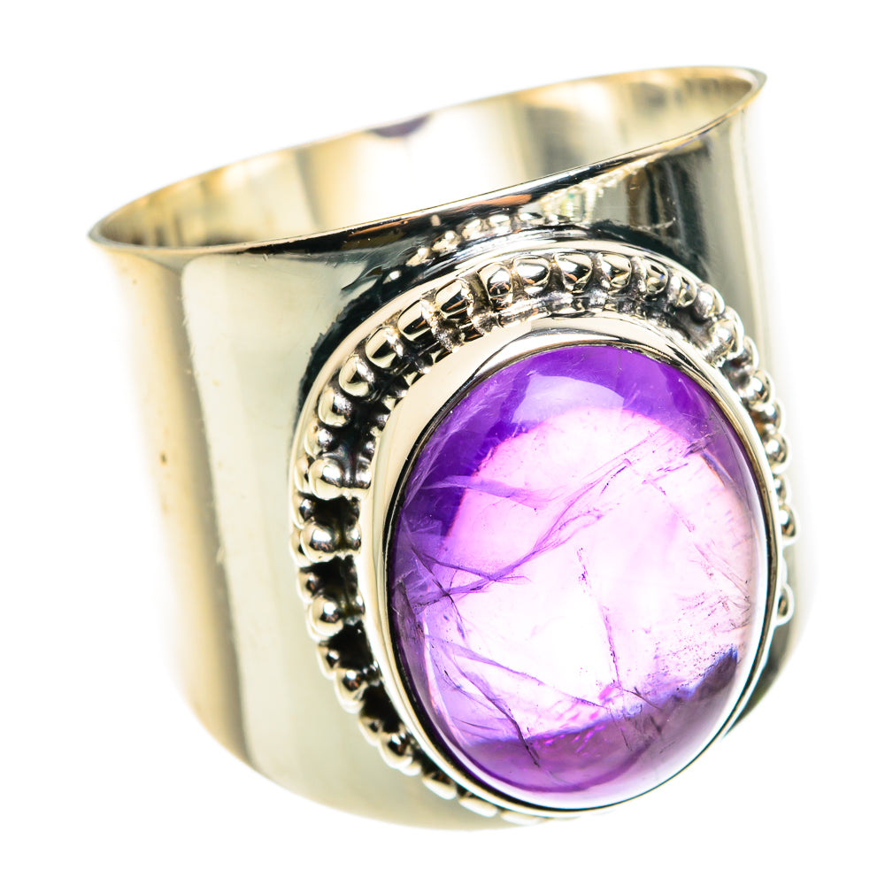 Amethyst Rings handcrafted by Anasilvercos - RING76574