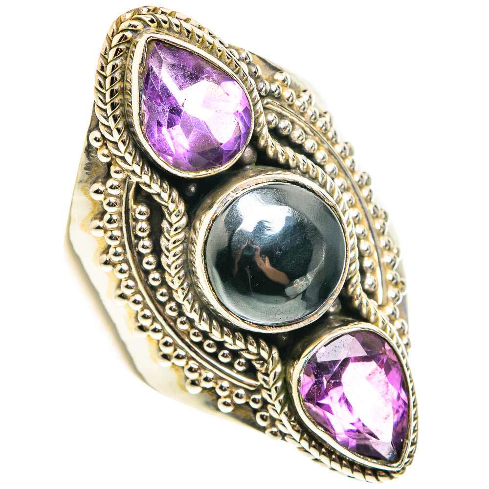 Hematite Rings handcrafted by Anasilvercos - RING76575