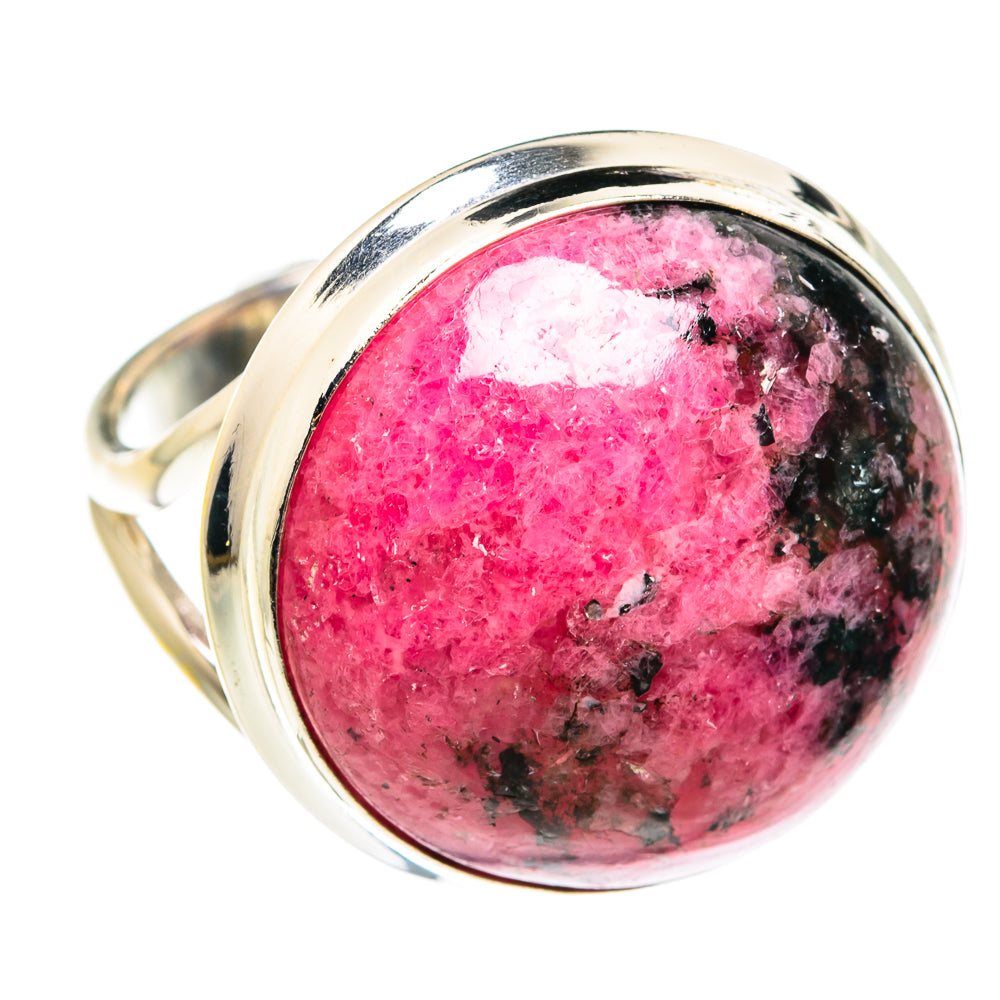 Rhodonite Rings handcrafted by Anasilvercos - RING76605