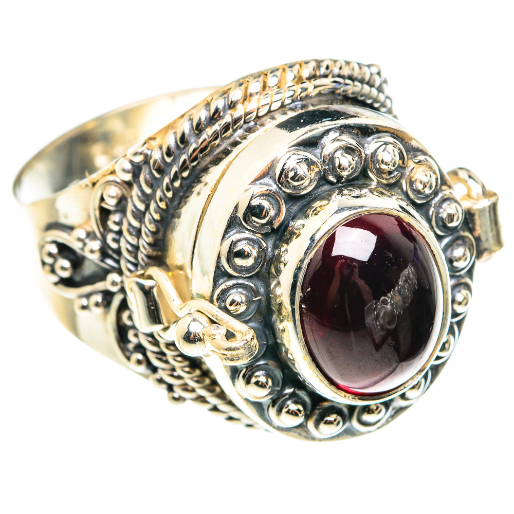 Garnet Rings handcrafted by Anasilvercos - RING76608