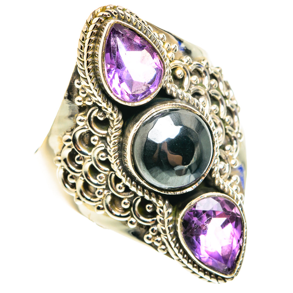 Hematite Rings handcrafted by Anasilvercos - RING76609