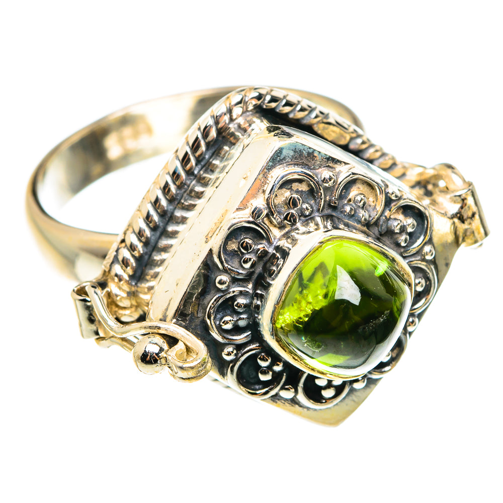 Peridot Rings handcrafted by Anasilvercos - RING76627