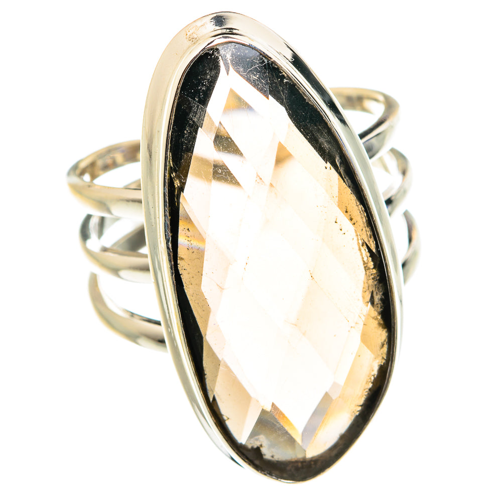 Smoky Quartz Rings handcrafted by Anasilvercos - RING76631