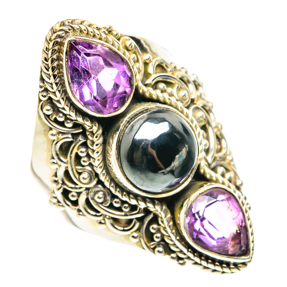 Hematite Rings handcrafted by Anasilvercos - RING76640
