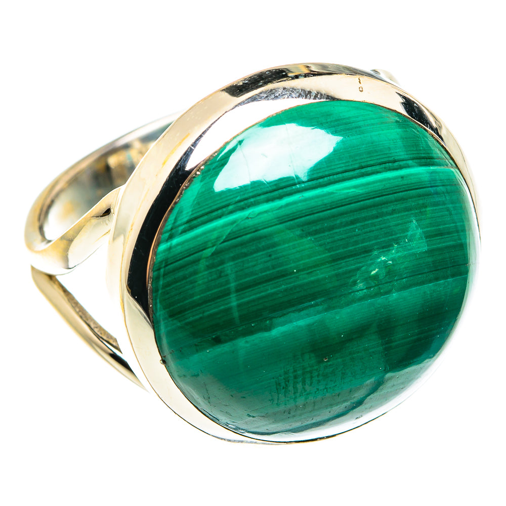 Malachite Rings handcrafted by Anasilvercos - RING76655