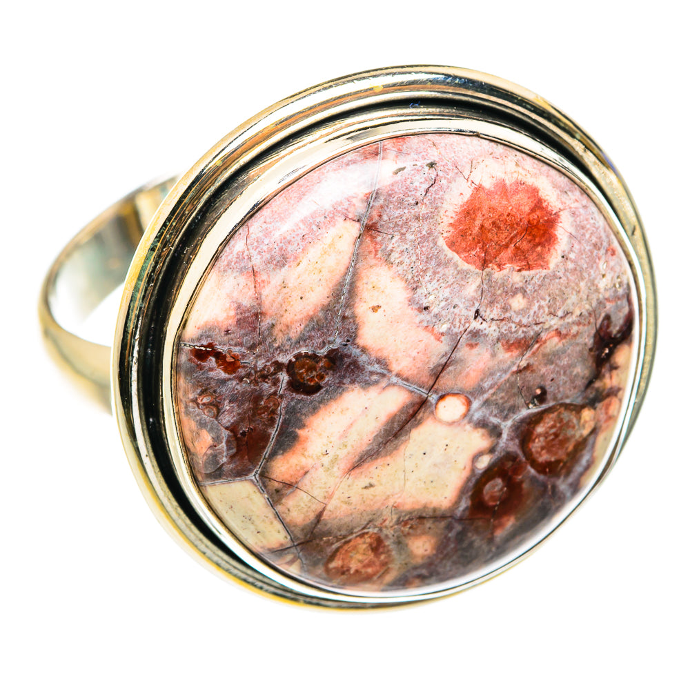Poppy Jasper Rings handcrafted by Anasilvercos - RING76657