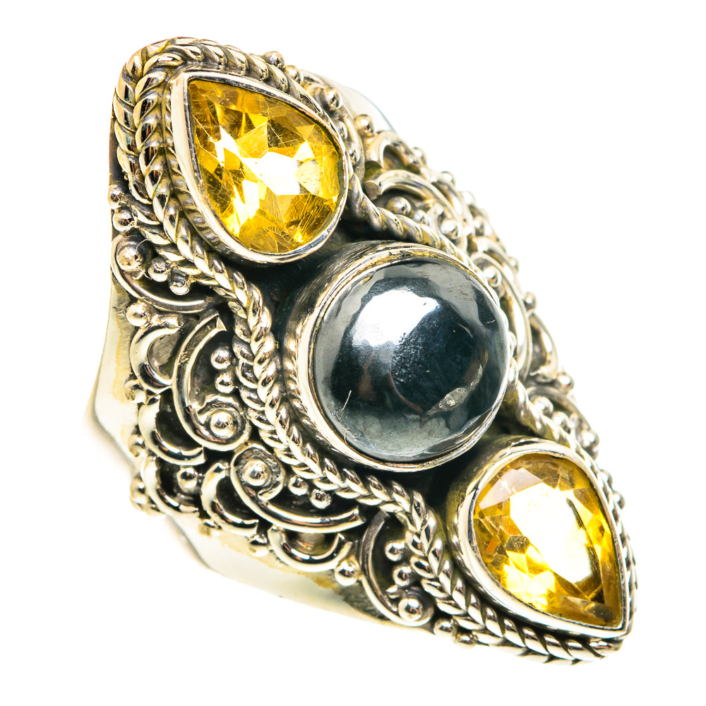 Hematite Rings handcrafted by Anasilvercos - RING76659